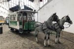 Historic streetcars in Porto